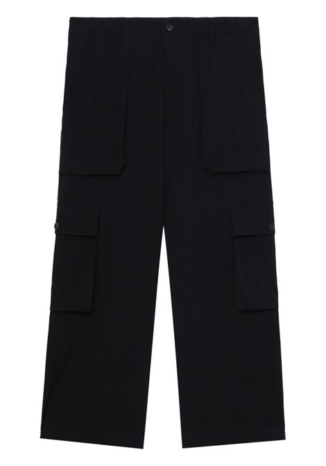 Black multi-pocket trousers Yohji Yamamoto - men YOHJI YAMAMOTO | HPP601002